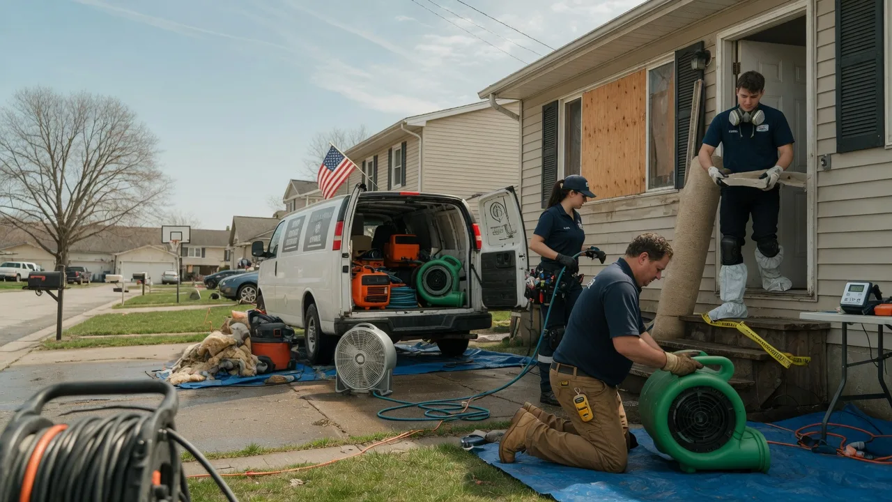 Water Damage Restoration in East Butler, PA near me